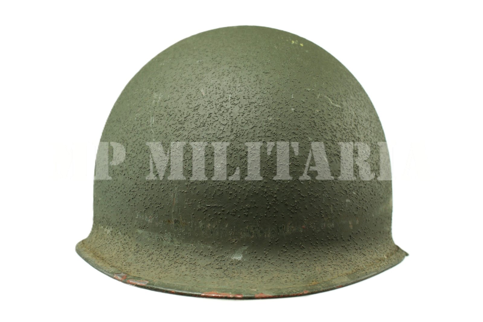 CAPACETE DE AÇO M1, COM PINTURA RUGOSA - Imagem 2