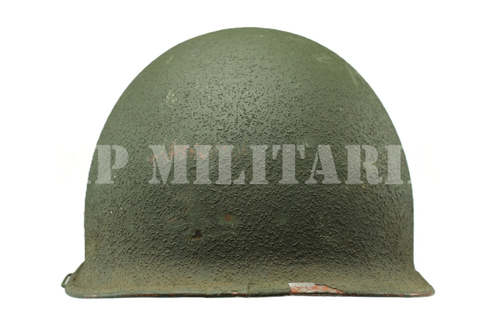 CAPACETE DE AÇO M1, COM PINTURA RUGOSA - Imagem 5
