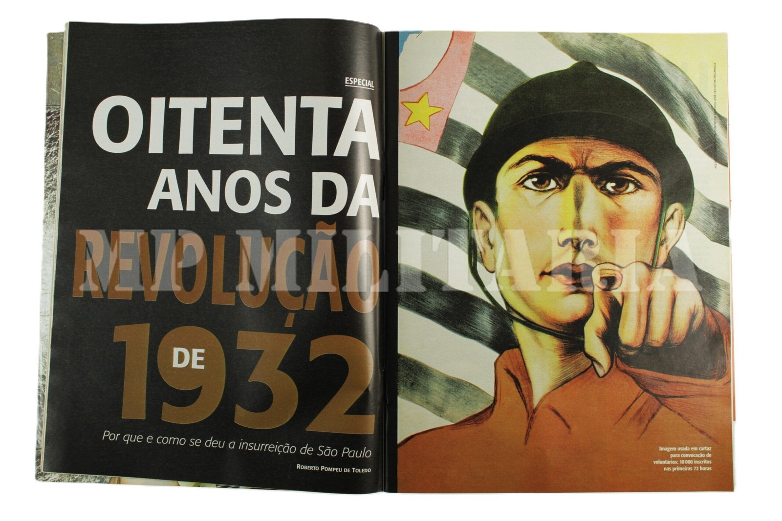 REVISTA VEJA SÃO PAULO DOS OITENTA ANOS DA REVOLUÇÃO DE 1932 - Imagem 2