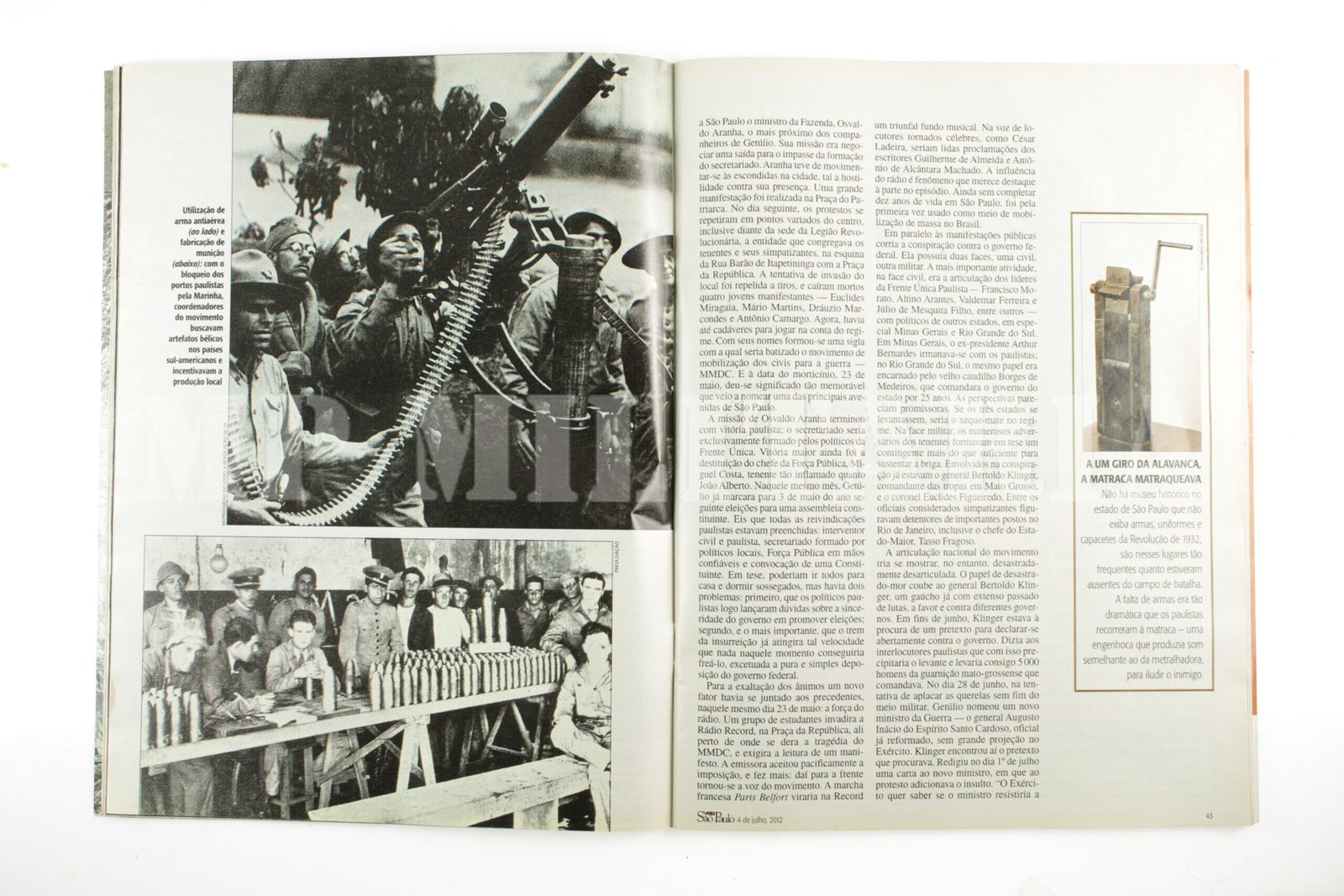 REVISTA VEJA SÃO PAULO DOS OITENTA ANOS DA REVOLUÇÃO DE 1932 - Imagem 4