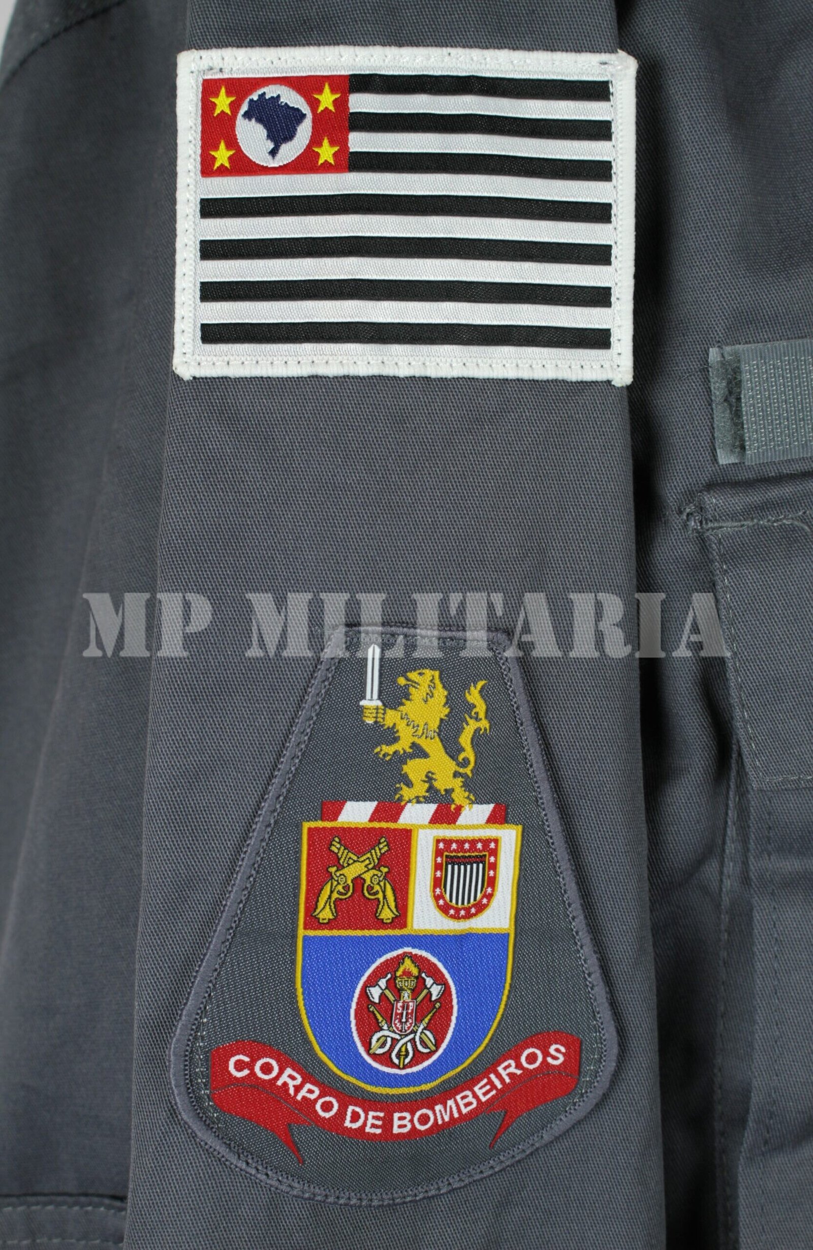 UNIFORME DO CORPO DE BOMBEIROS DA POLÍCIA MILITAR DE SÃO PAULO - Imagem 9