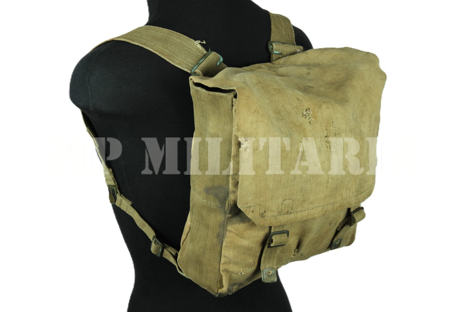 ANTIGA MOCHILA DE CAMPANHA PADRÃO MILL’S – MODELO 1934