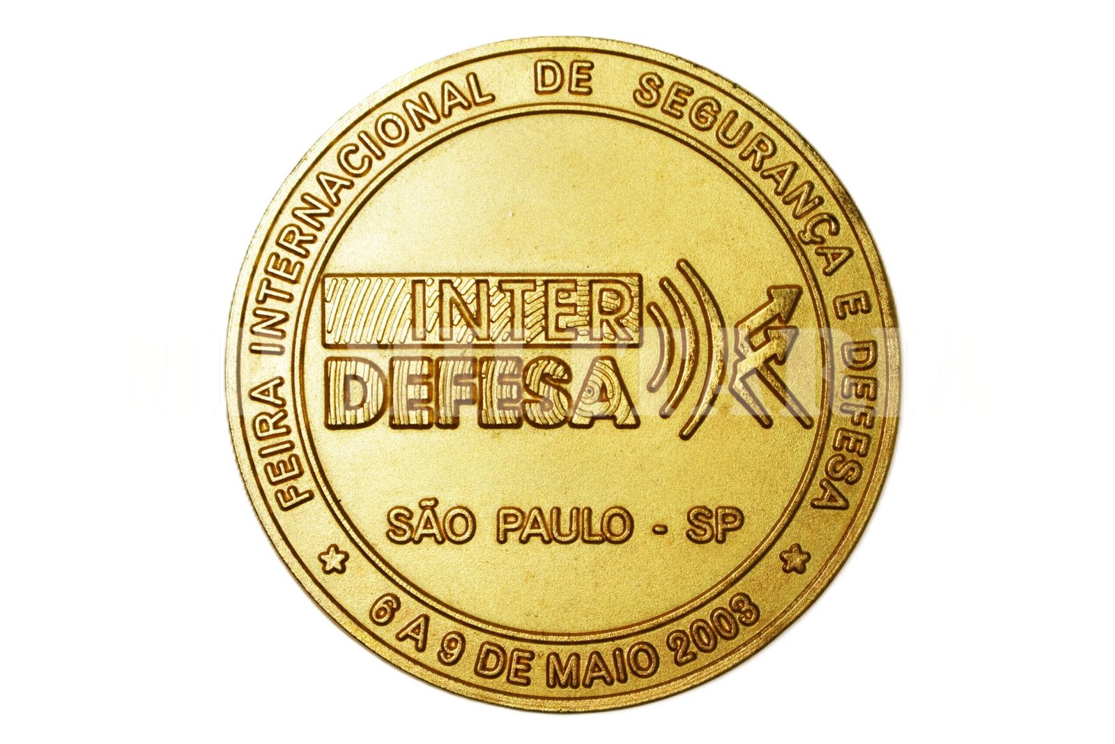 MEDALHA DA FEIRA INTERNACIONAL DE SEGURANÇA DE DEFESA