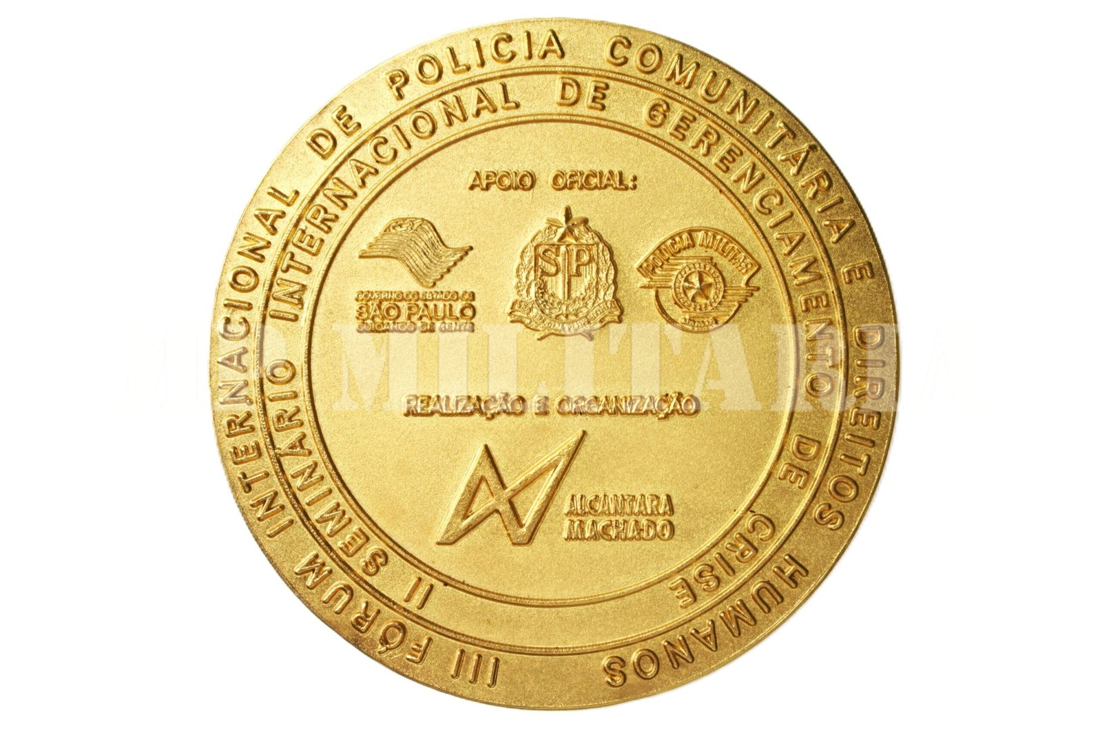 MEDALHA DA FEIRA INTERNACIONAL DE SEGURANÇA DE DEFESA - Imagem 2