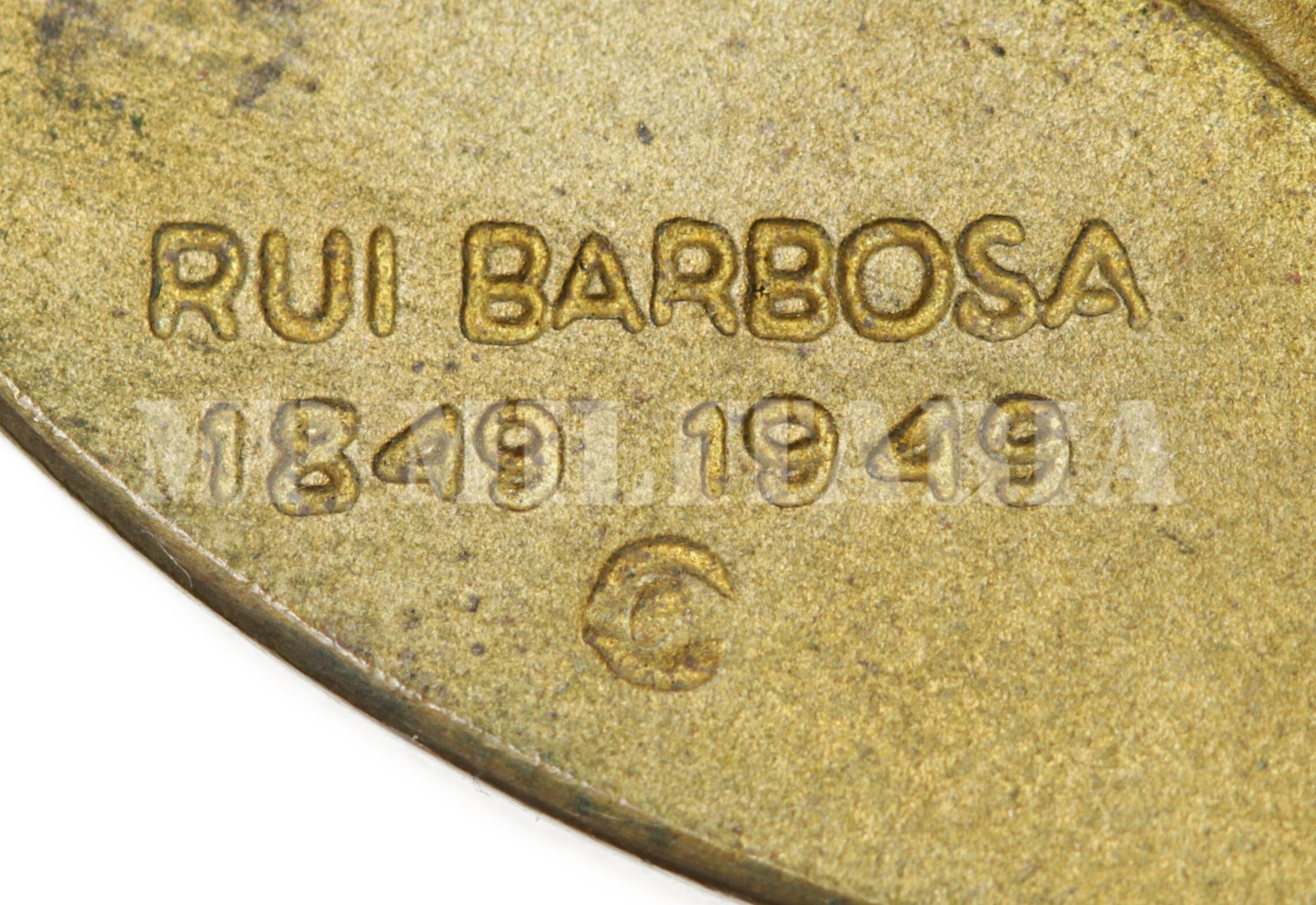 MEDALHA DO CENTENÁRIO DE RUI BARBOSA – 1949 - Imagem 3