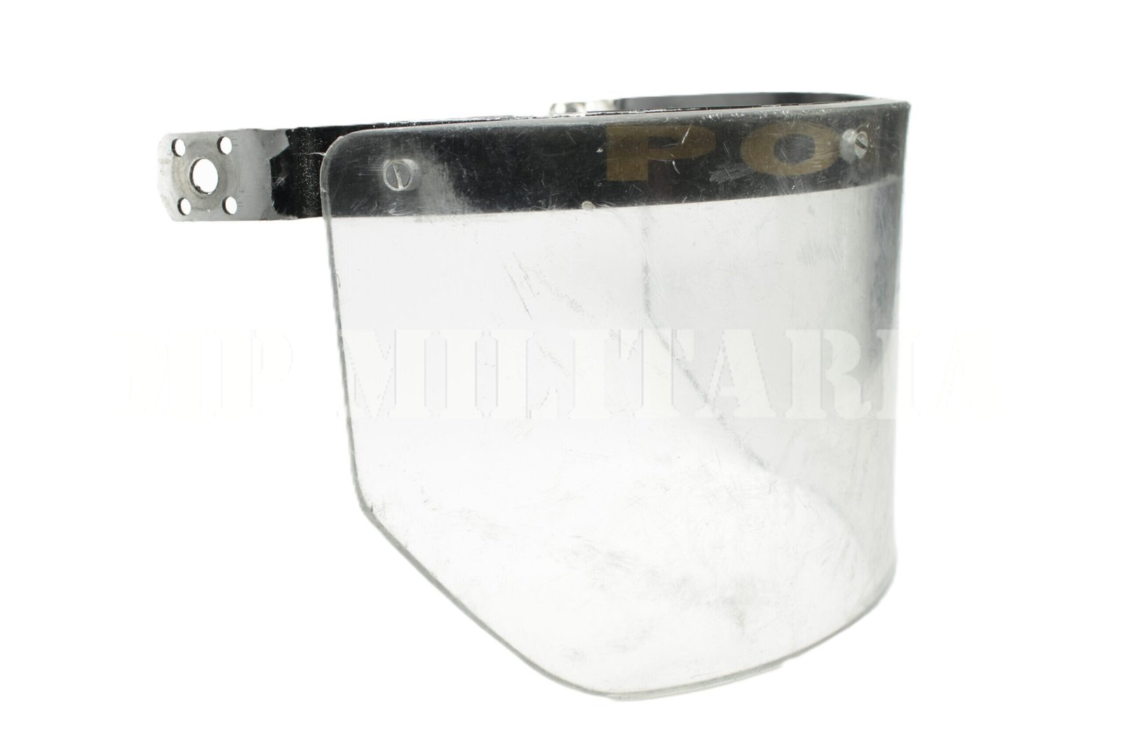 VISEIRA DO CAPACETE DE CHOQUE DA POLÍCIA MILITAR - Imagem 4