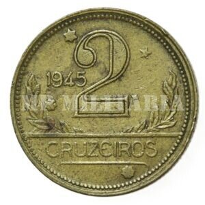 MOEDA DE 2 CRUZEIROS – 1945