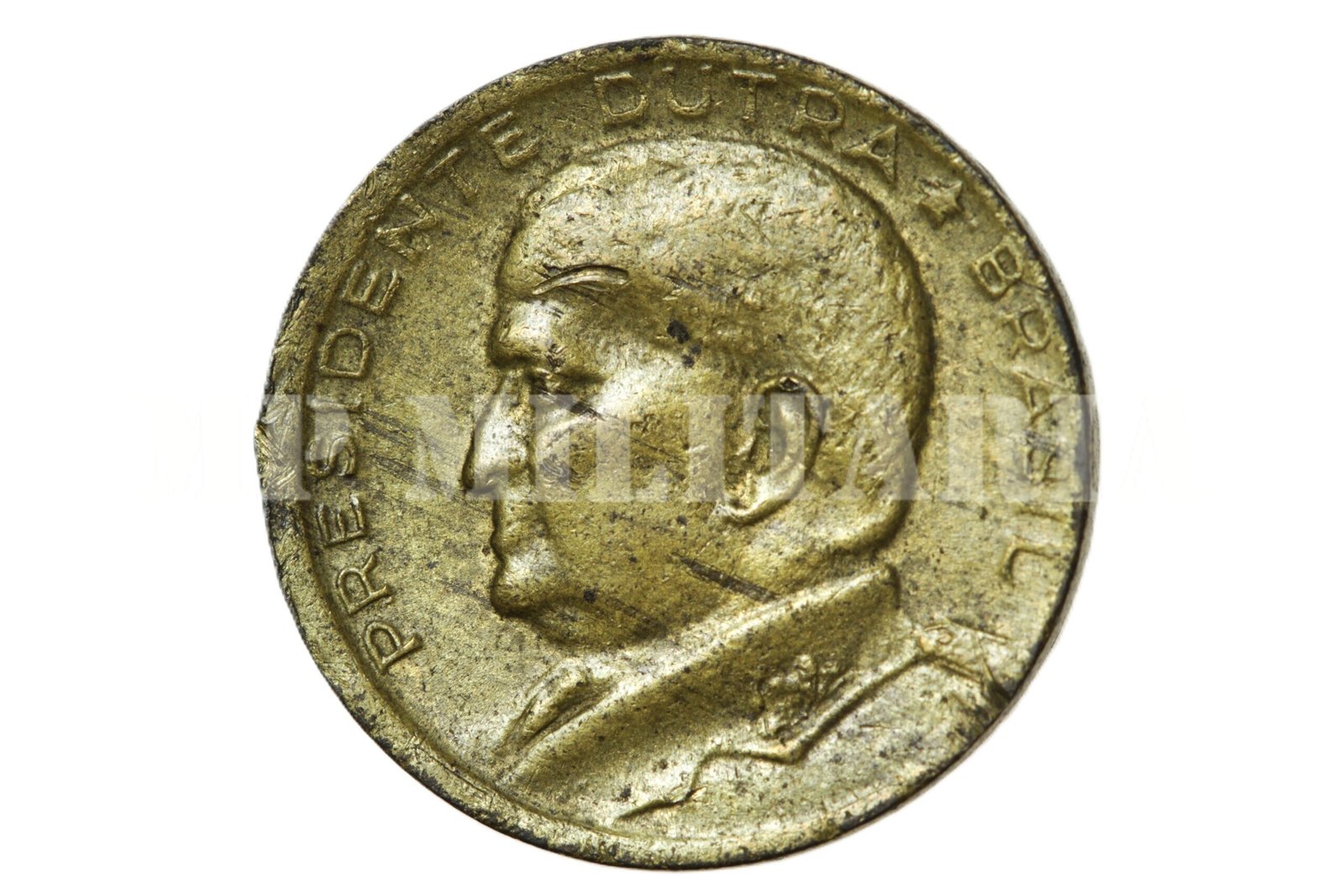 MOEDA DE 50 CENTAVOS DE REIS • PRESIDENTE DUTRA – 1956