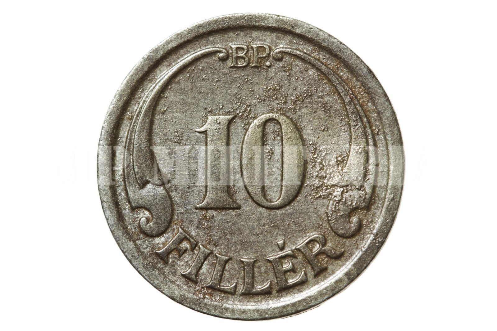 MOEDA DE 2 FILLER – HUNGRIA 1940 – II GUERRA