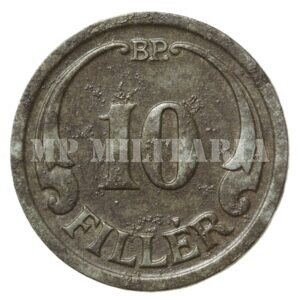 MOEDA DE 10 FILLER – HUNGRIA 1941 – II GUERRA