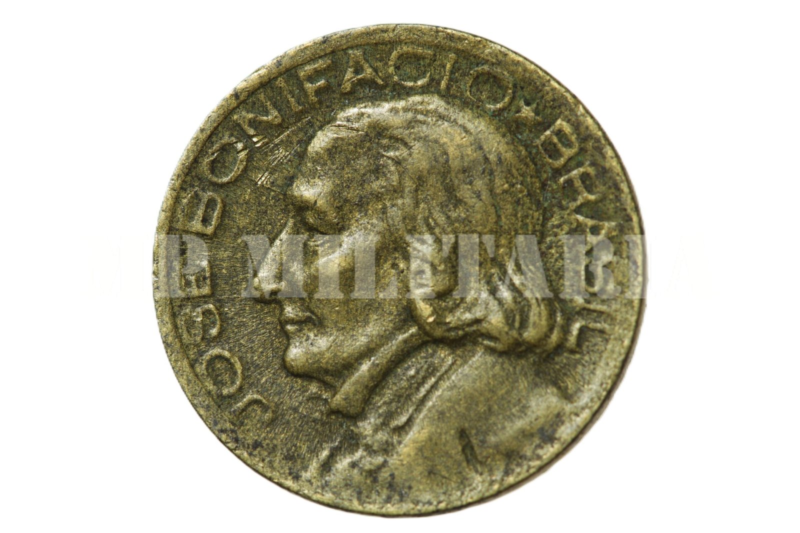 MOEDA DE 10 CENTAVOS DE REIS • JOSÉ BONIFÁCIO – 1955