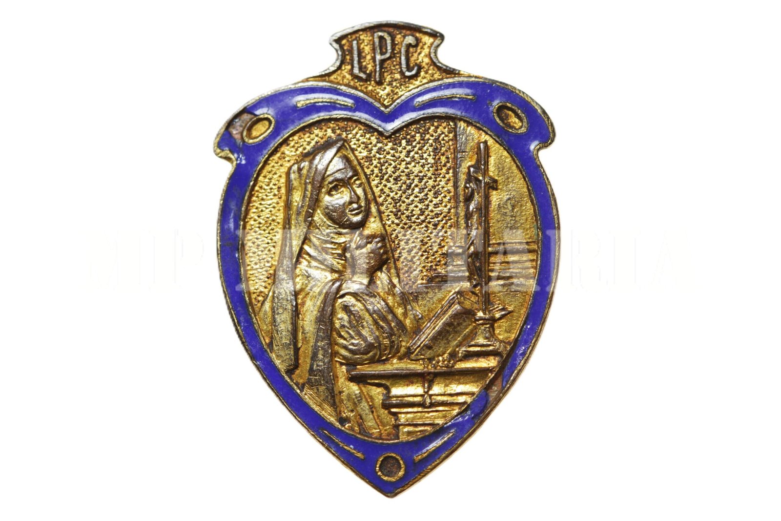 ANTIGO BROCHE DE SANTA TERESA