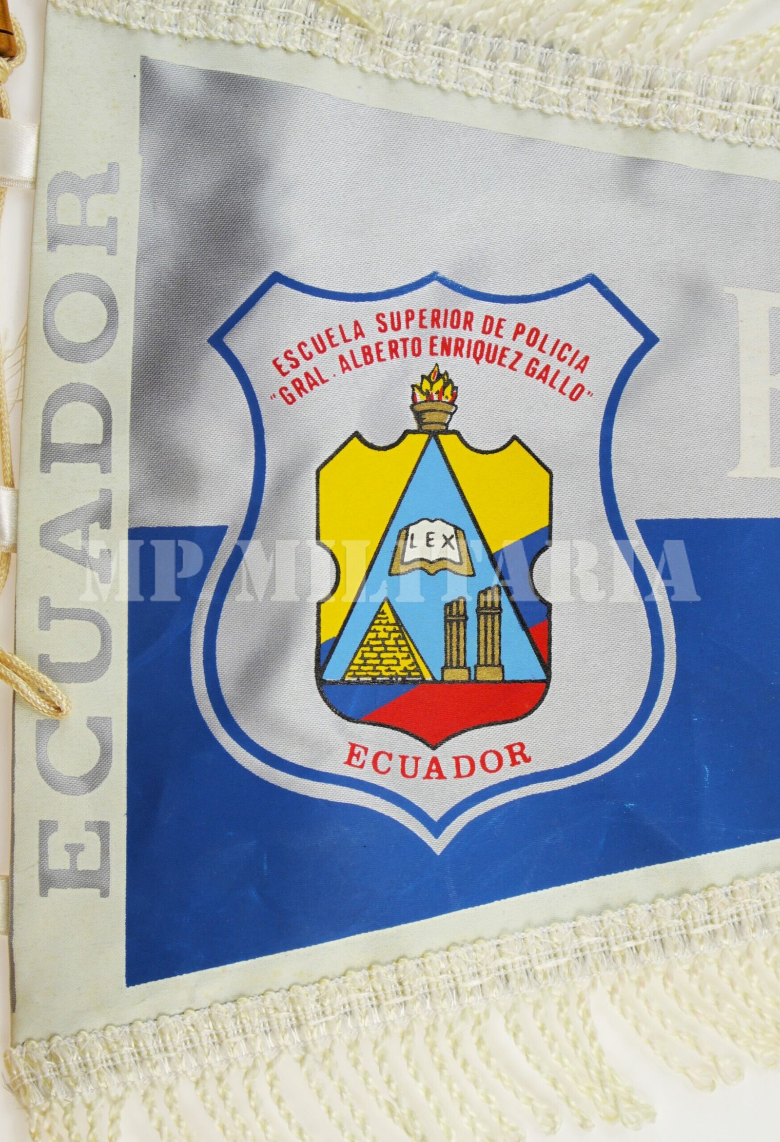FLÂMULA DA ESCOLA SUPERIOR DE POLÍCIA DO ECUADOR - Imagem 3