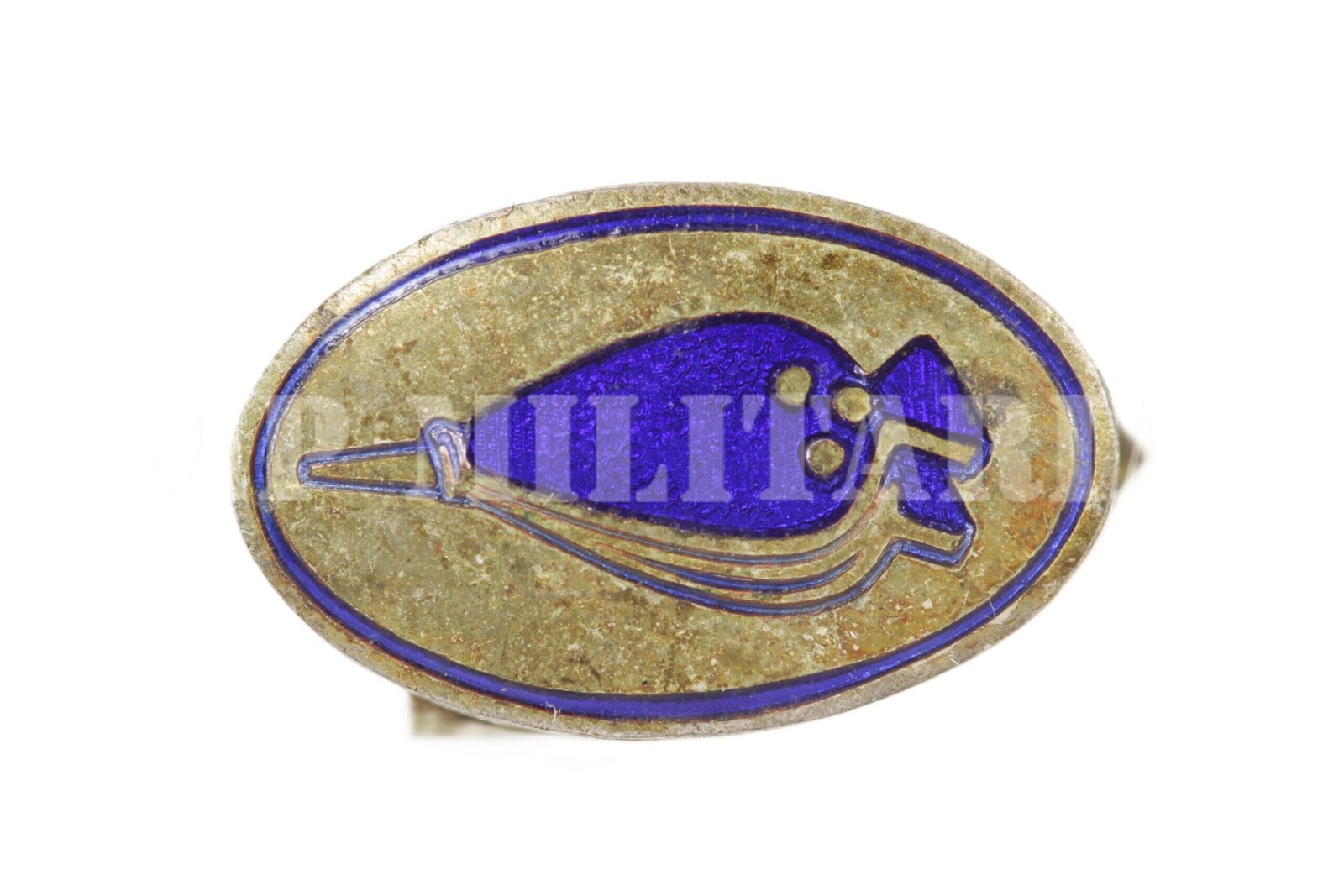DISTINTIVO / PIN DA FRATERNIDADE DO FOLE “SOPRO” – II GUERRA