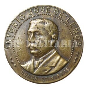 MEDALHA ANTONIO JOSÉ DE LEMOS DO CLUB UNIÃO E PERSEVERANÇA • BELÉM PA – 1900