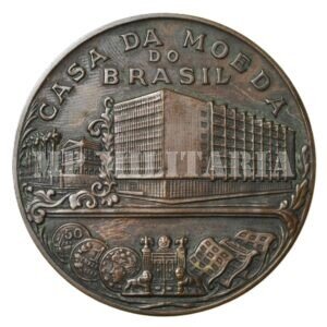 MEDALHA DA CASA DA MOEDA – “INAUGURAÇÃO DA FÁBRICA DE PAPEL MOEDA” – 1969