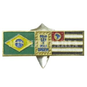 PIN COM AS BANDEIRAS – PELA LEI E PELA ORDEM DA REVOLUÇÃO DE 1932