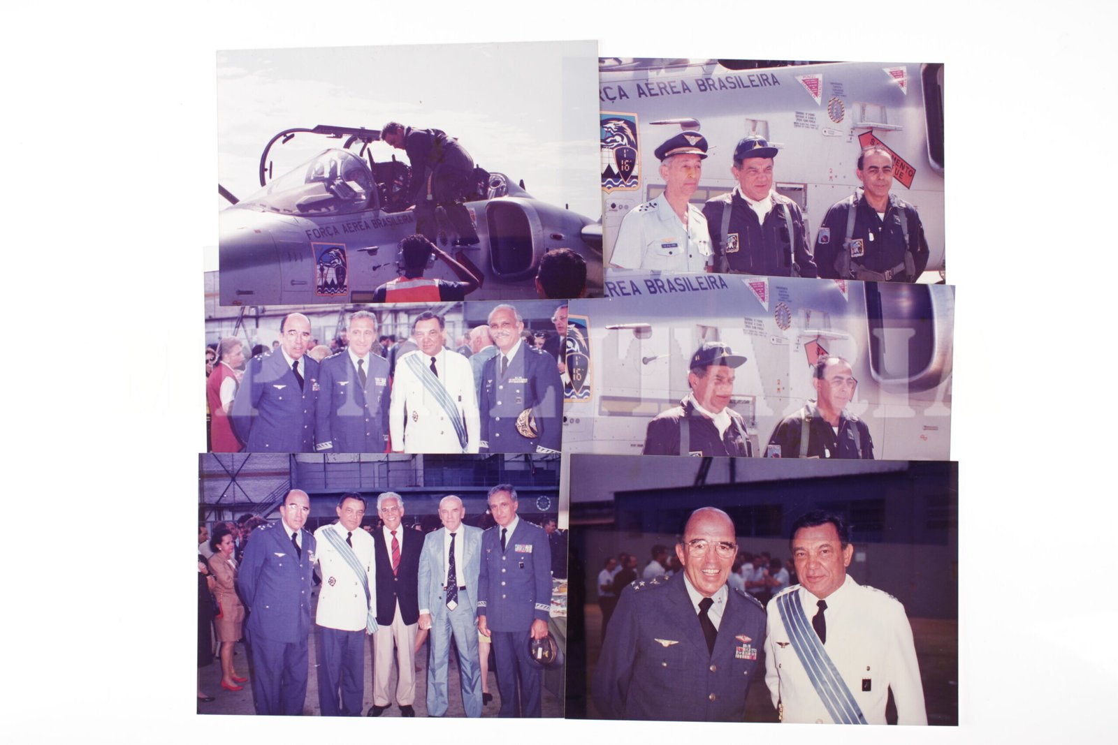 ALBUM DE FOTOGRAFIA DA VISITA DO MINISTRO DA AERONÁUTICA A III FAe • CAÇA AMX – FORÇA AÉREA - Imagem 7