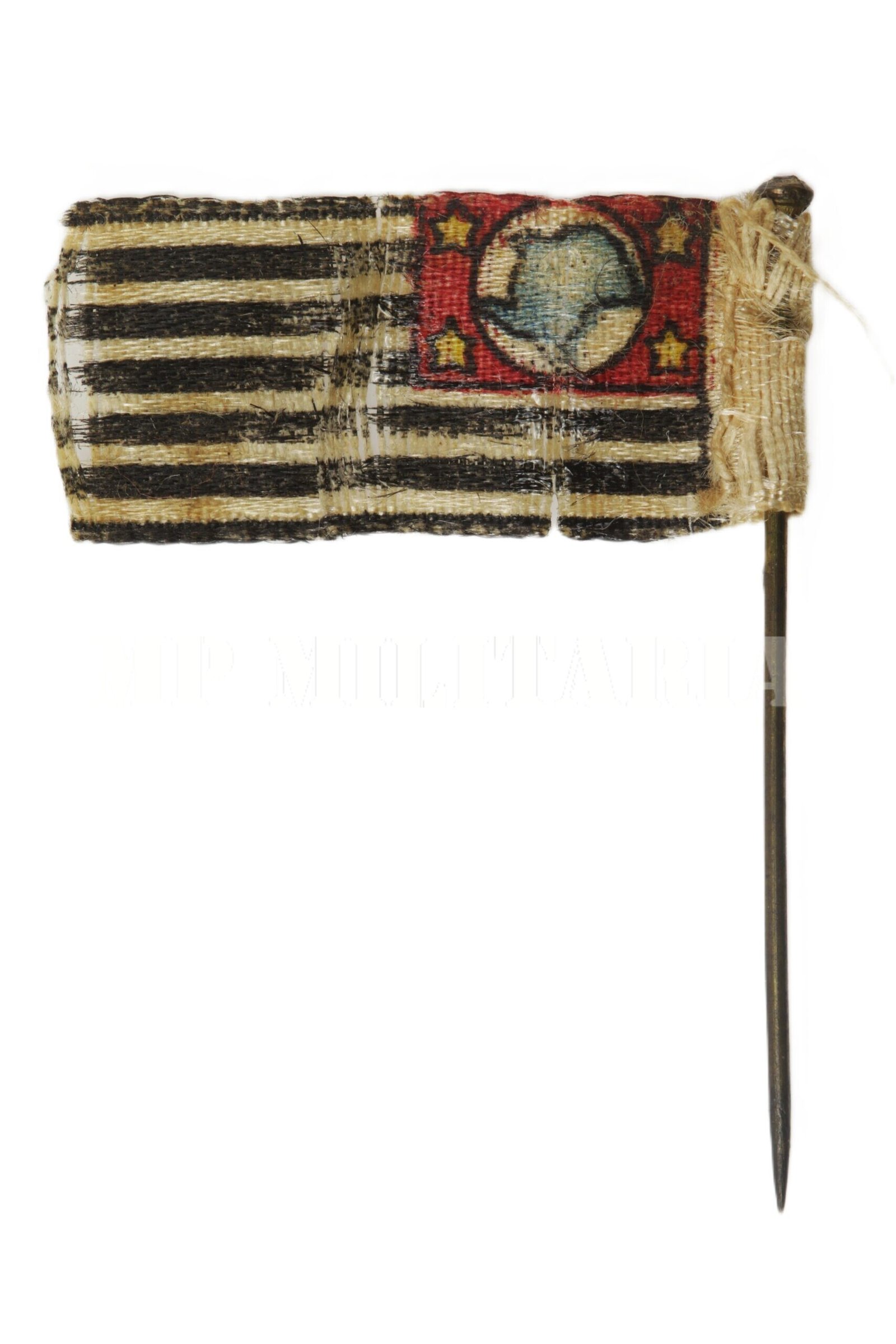 RARA MINE BANDEIRA PAULISTA DE 13 LISTAS – REVOLUÇÃO DE 1932 - Imagem 3