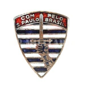 PIN COM SÃO PAULO PELO BRASIL • ESMALTADO – REVOLUÇÃO DE 32