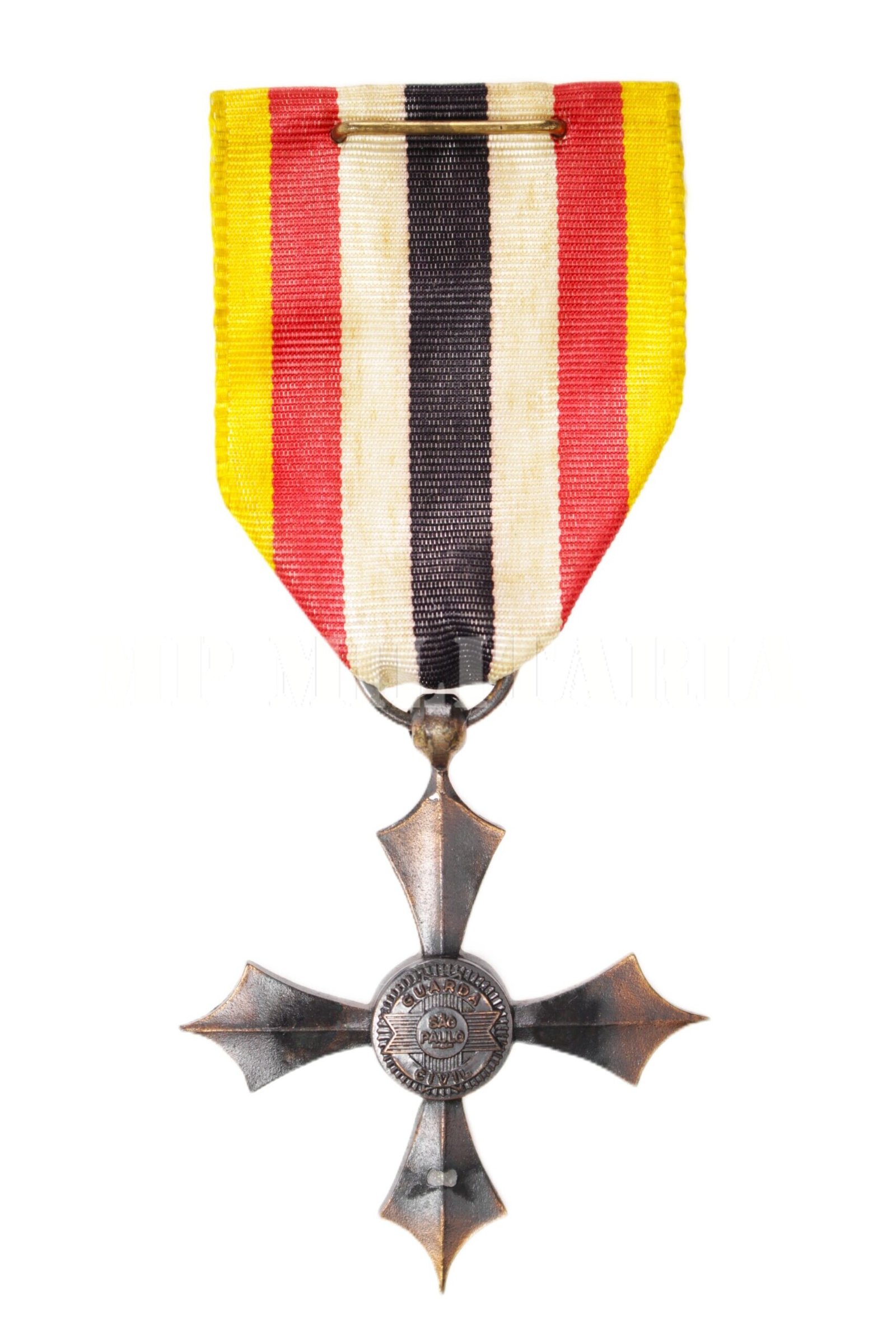 RARÍSSIMA MEDALHA CRUZ DE SERVIÇOS RELEVANTES GUARDA CIVIL DO ESTADO DE SÃO PAULO - MP FEB - Imagem 2