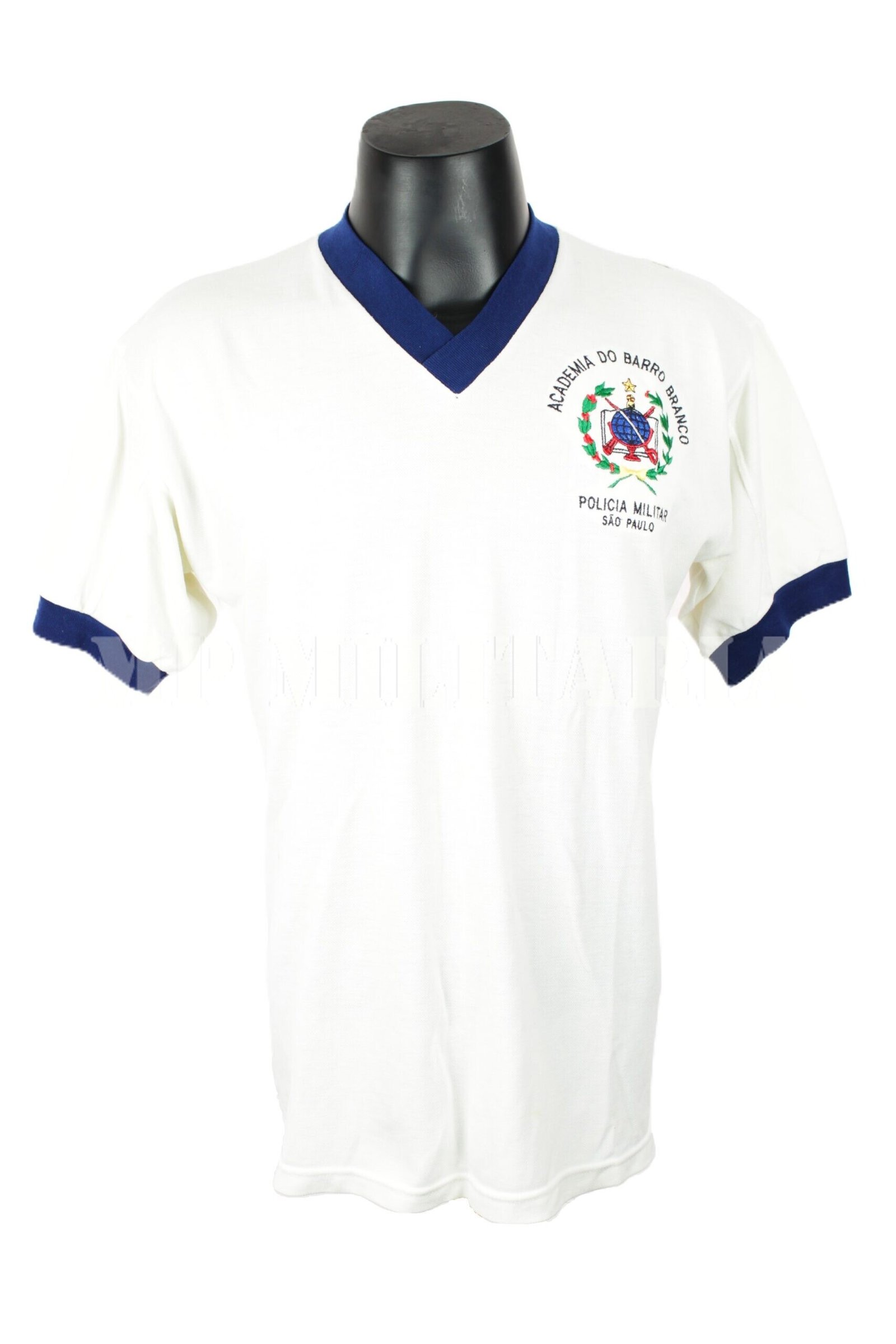 ANTIGA CAMISETA DE EDUCAÇÃO FISICA DA ACADEMIA DO BARRO BRANCO – POLÍCIA MILITAR - Imagem 3