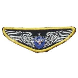 ANTIGO PATCH DO DISTINTIVO DE PATRULHEIRO, PRATEADO – POLÍCIA MILITAR DE SÃO PAULO