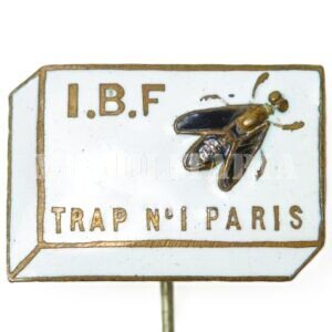 BROCHE / PIN VINTAGE DE MEMBRO INTERNATIONAL BAR FLY SOCIETY PARIS – ANOS 30