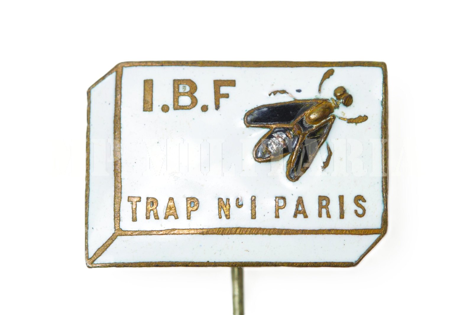 BROCHE / PIN VINTAGE DE MEMBRO INTERNATIONAL BAR FLY SOCIETY PARIS – ANOS 30