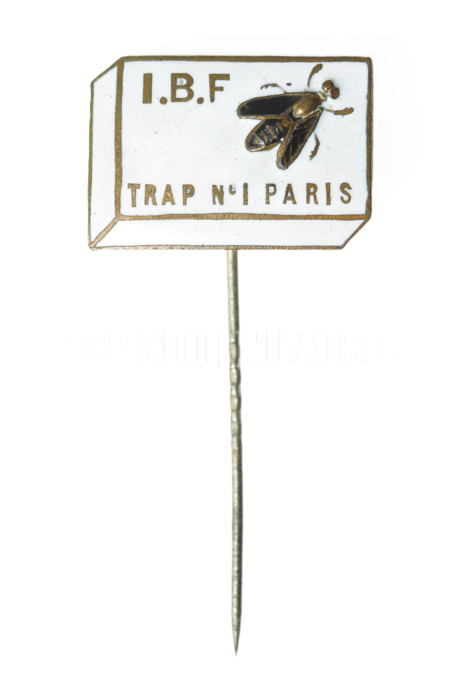 BROCHE / PIN VINTAGE DE MEMBRO INTERNATIONAL BAR FLY SOCIETY PARIS – ANOS 30 - Imagem 2
