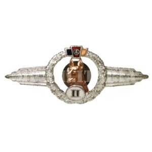 BADGE DE ADESTRADORES DE CÃES NÍVEL 2 – ALEMANHA ORIENTAL DDR