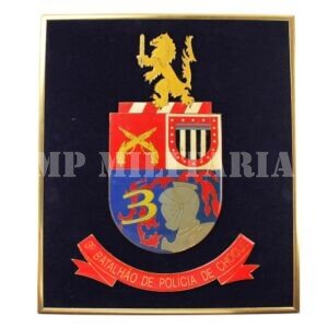 PANÓPLIA / QUADRO DO 3º BATALHÃO DE POLÍCIA DE CHOQUE – POLÍCIA MILITAR DE SÃO PAULO