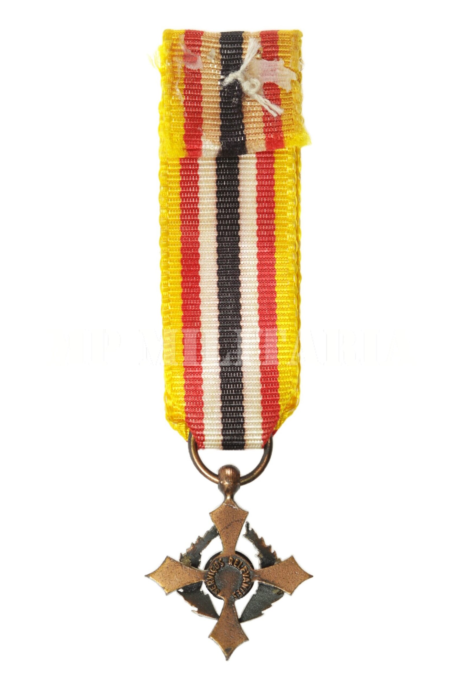 RARÍSSIMA MINIATURA DA MEDALHA CRUZ DE SERVIÇOS RELEVANTES GUARDA CIVIL DO ESTADO DE SÃO PAULO – MP FEB - Imagem 5