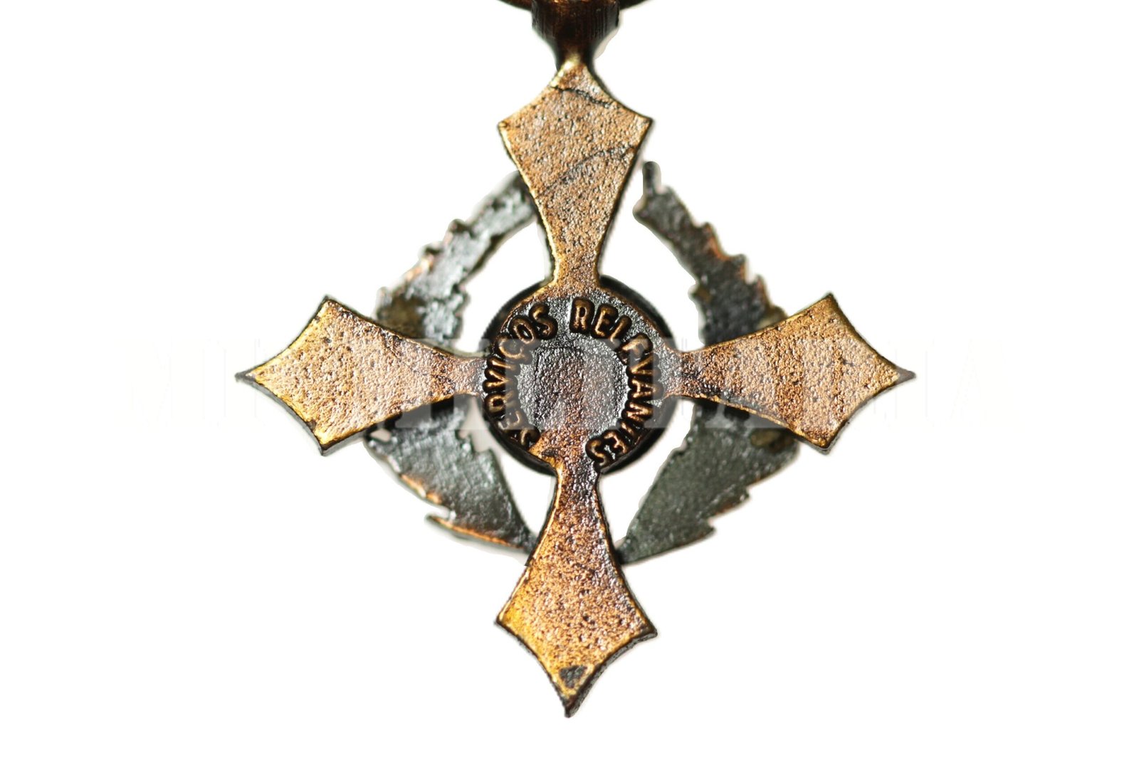 RARÍSSIMA MINIATURA DA MEDALHA CRUZ DE SERVIÇOS RELEVANTES GUARDA CIVIL DO ESTADO DE SÃO PAULO – MP FEB - Imagem 4