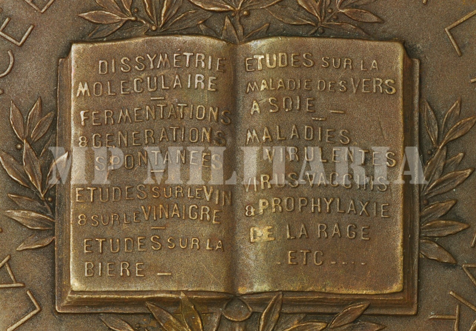 MEDALHA FRANCESA DO CENTENÁRIO DE LOUIS PASTEUR – 1922 - Imagem 3