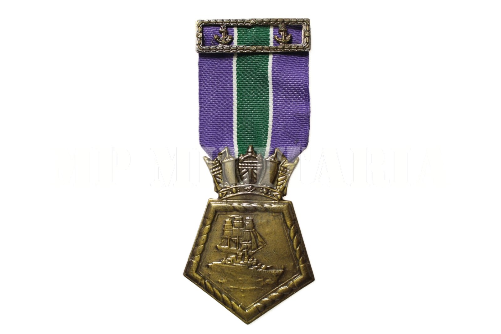 MEDALHA DO MÉRITO MARINHEIRO COM 2 ANCORAS