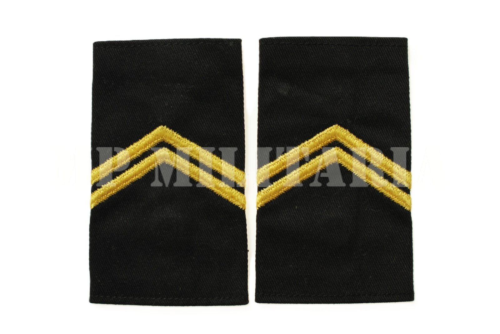 PAR DE PLATINAS DE CABO DO EXÉRCITO DOS ESTADOS UNIDOS – US ARMY