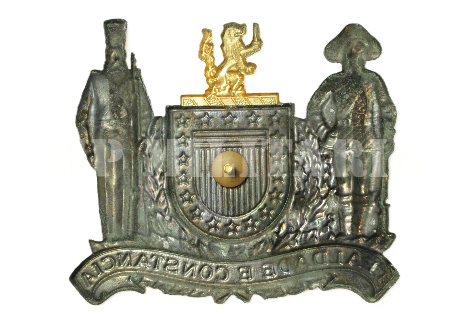 PLACA DO BRASÃO DA POLÍCIA MILITAR DE SÃO PAULO - Imagem 4