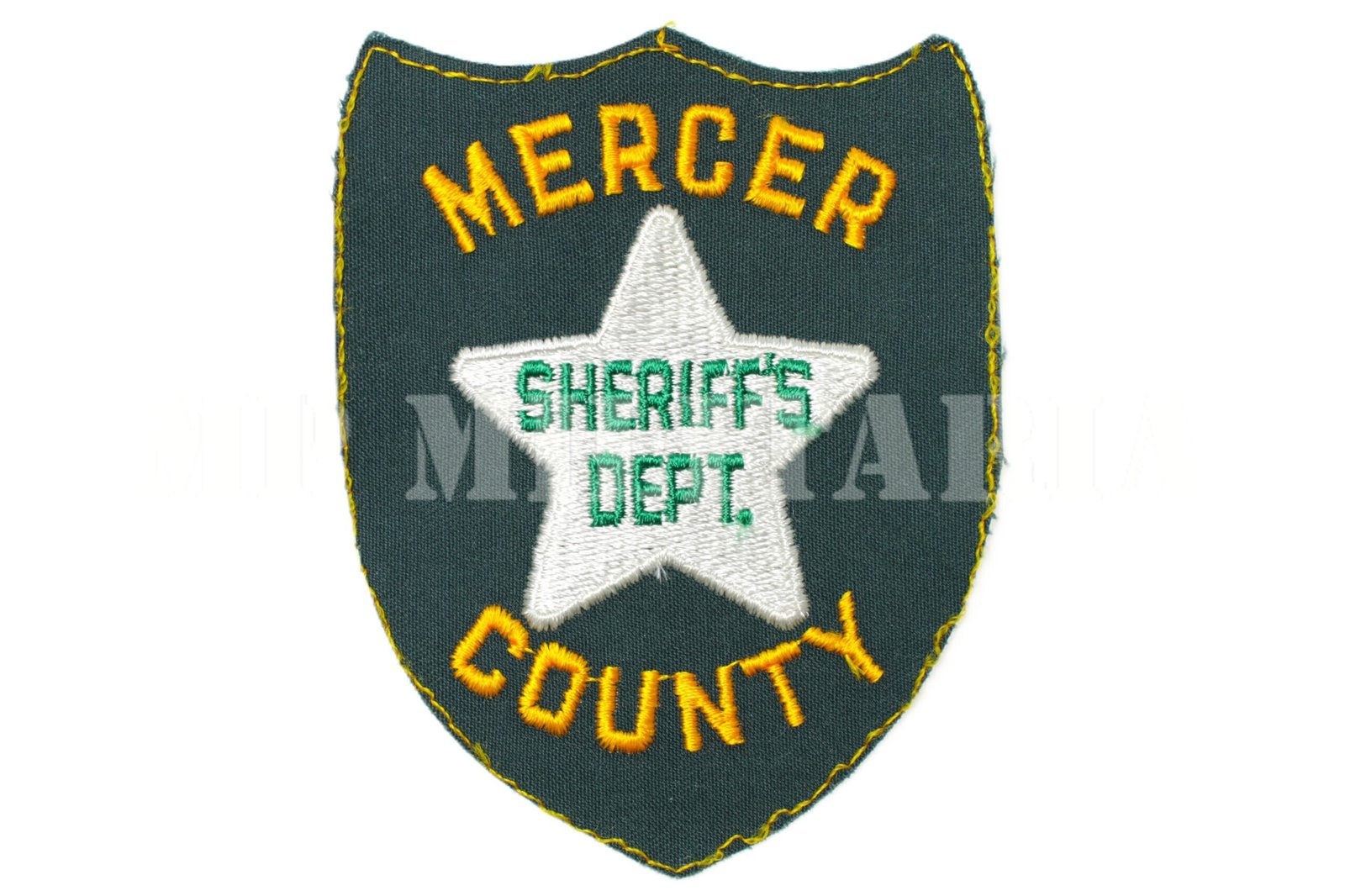 PATCH DO MERCER COUNTY SHERIFF’S DEPT. – ESTADOS UNIDOS