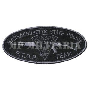 PATCH DA S.T.O.P. — SPECIAL TACTICAL OPERATIONS • MASSACHUSETTS STATE POLICE
