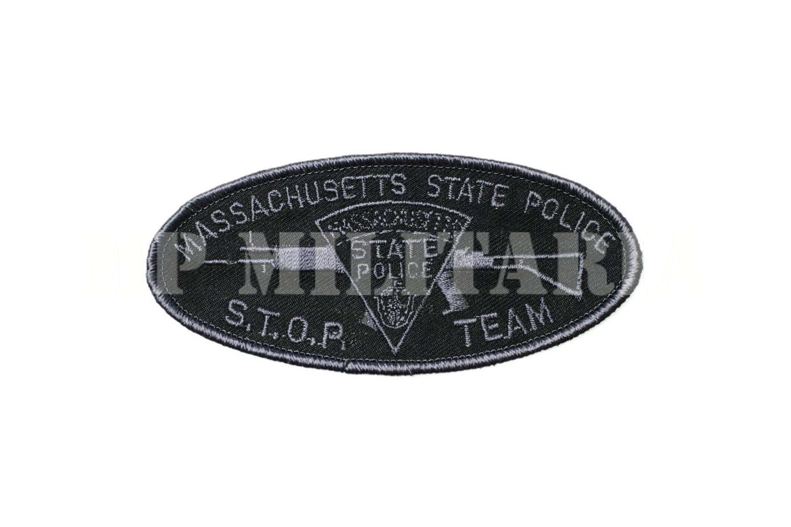 PATCH DA S.T.O.P. — SPECIAL TACTICAL OPERATIONS • MASSACHUSETTS STATE POLICE