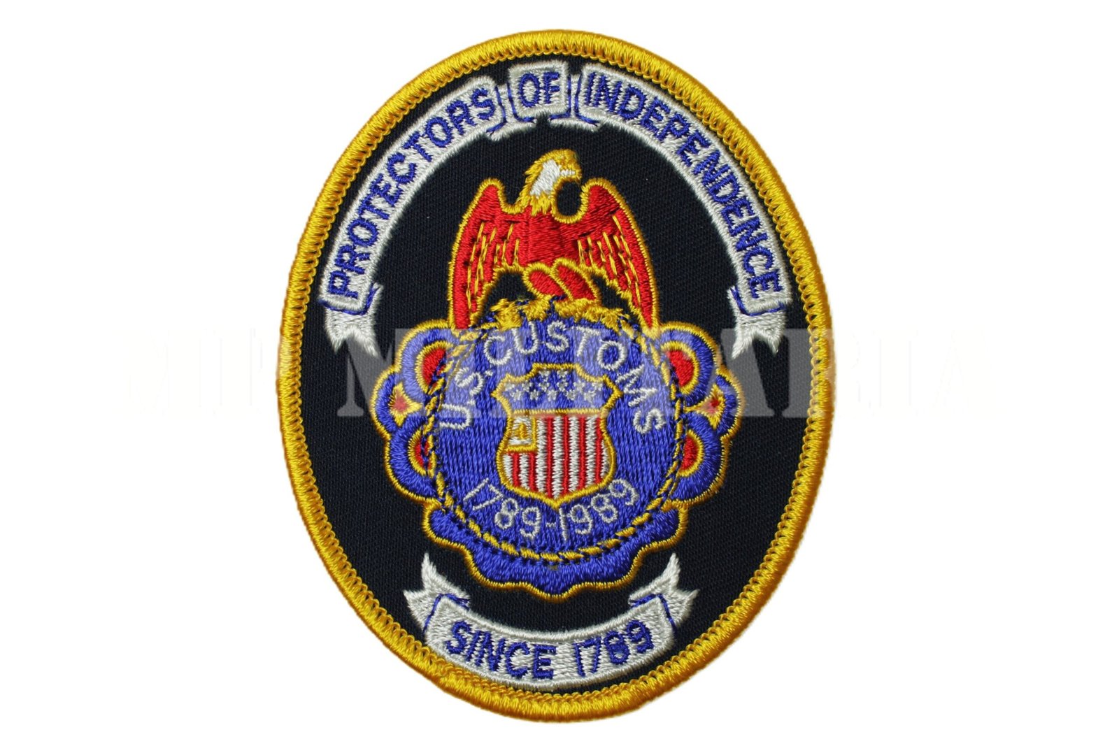 PATCH DO US CUSTOMS SERVICE DOS ESTADOS UNIDOS