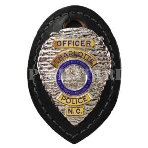 DISTINTIVO DE OFICIAL DA POLÍCIA DE CHARLOTTE MECKLENBURGER – CAROLINA DO NORTE