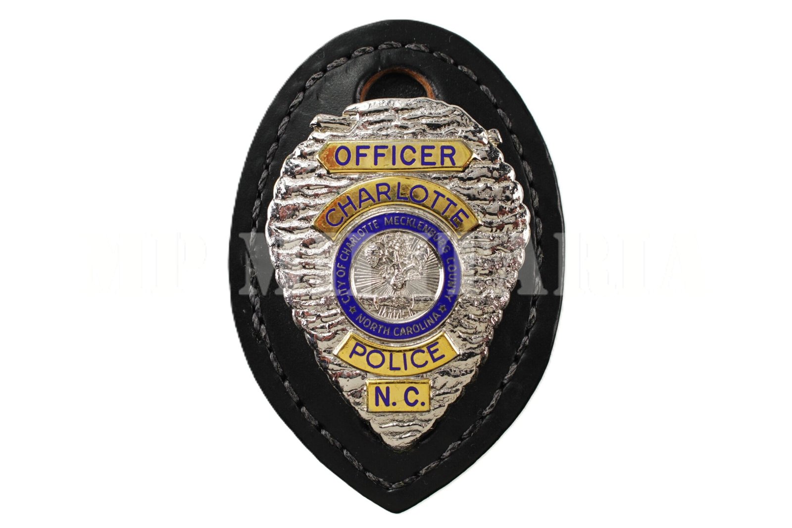 DISTINTIVO DE OFICIAL DA POLÍCIA DE CHARLOTTE MECKLENBURGER – CAROLINA DO NORTE