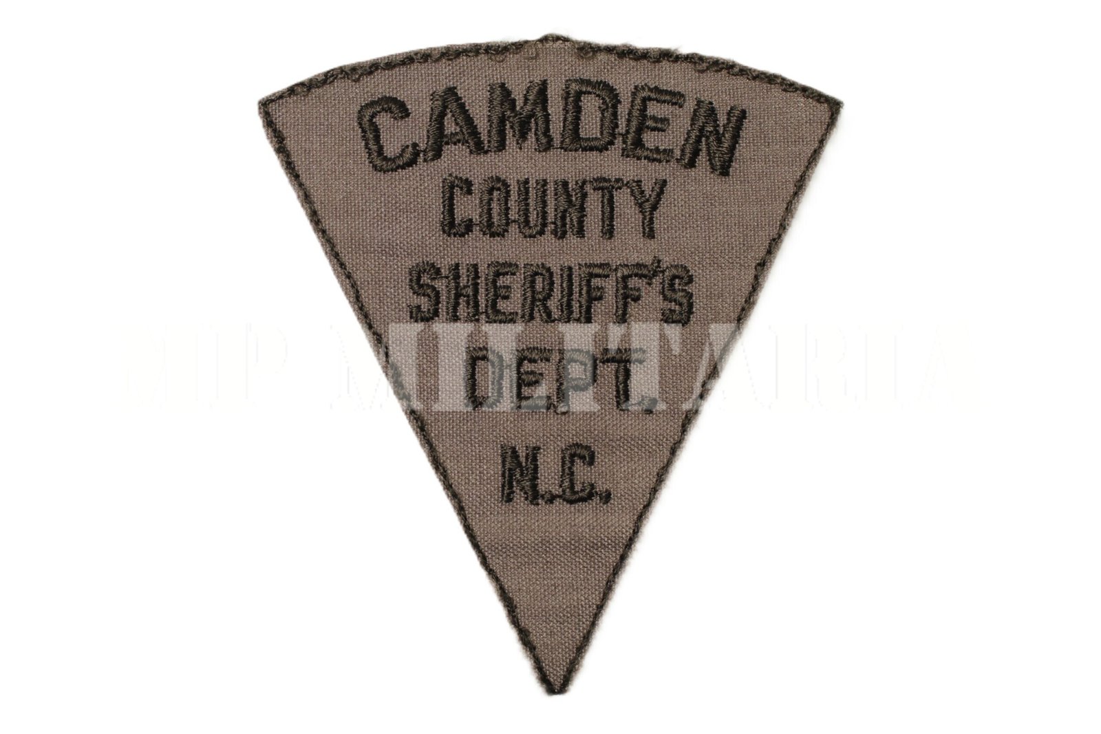 PATCH DO CAMDEN COUNTY SHERIFF’S DEPT. N.C. – ESTADOS UNIDOS