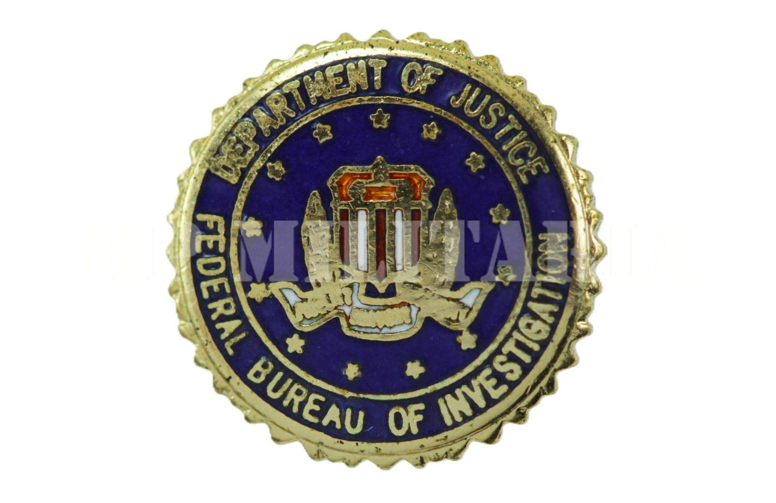 PIN / INSÍGNIA DO DEPARTAMENTO DE JUSTIÇA - FBI
