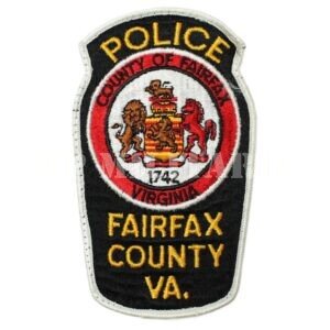 PATCH DO FAIRFAX COUNTY POLICE DEPARTMENT VA – ESTADOS UNIDOS