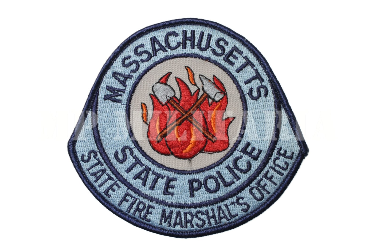 PATCH DE MASSACHUSETTS STATE POLICE • FIRE MARSHAL’S OFFICE CORPO DE BOMBEIROS