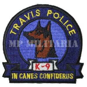 PATCH DE UNIDADE K-9 DA POLÍCIA DE TREVIS, TEXAS