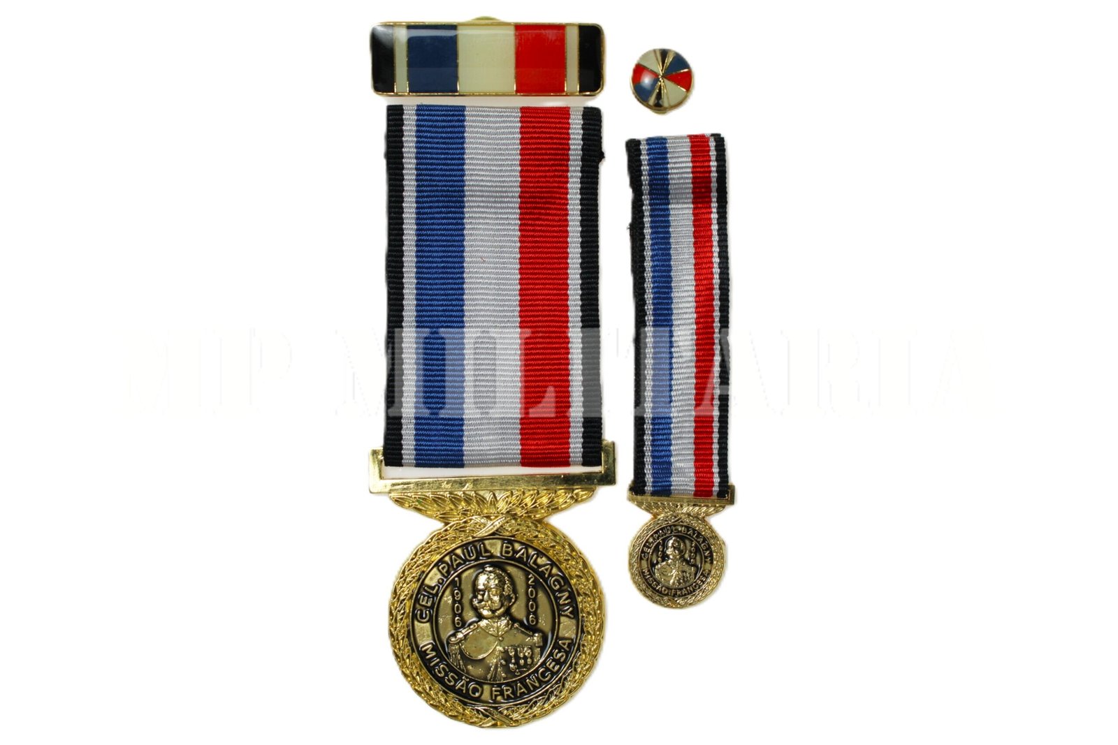MEDALHA CORONEL PAUL BALAGNY, DA POLÍCIA MILITAR DE SÃO PAULO - Imagem 3